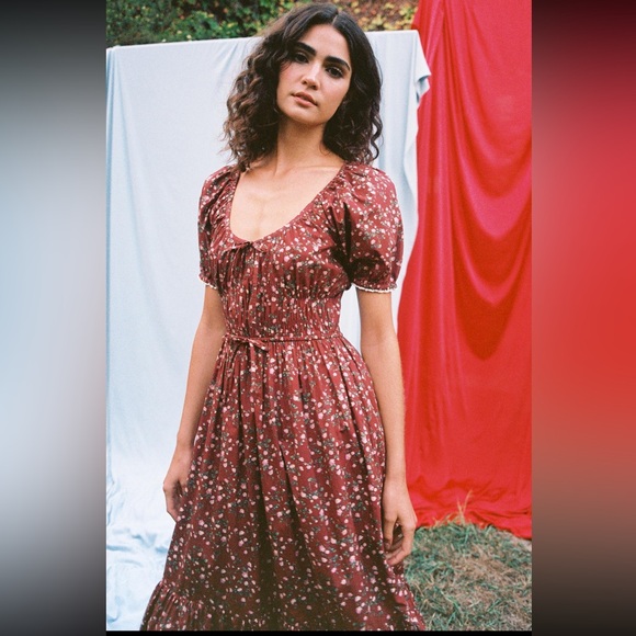 Christy Dawn Rouge Rosette Brynne Dress - Picture 2 of 5